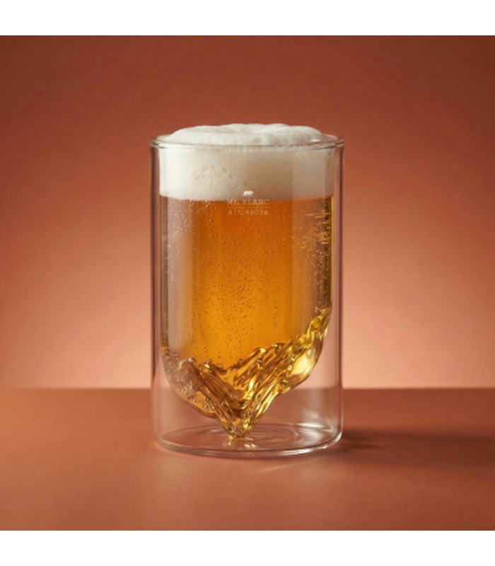 Alaskan Maker Topographic Double-Wall Glass