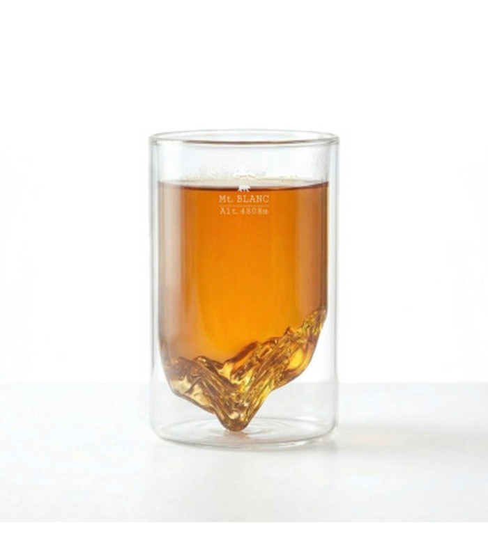 Alaskan Maker Topographic Double-Wall Glass