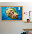 Reliefkarte von La Réunion 3DMap
