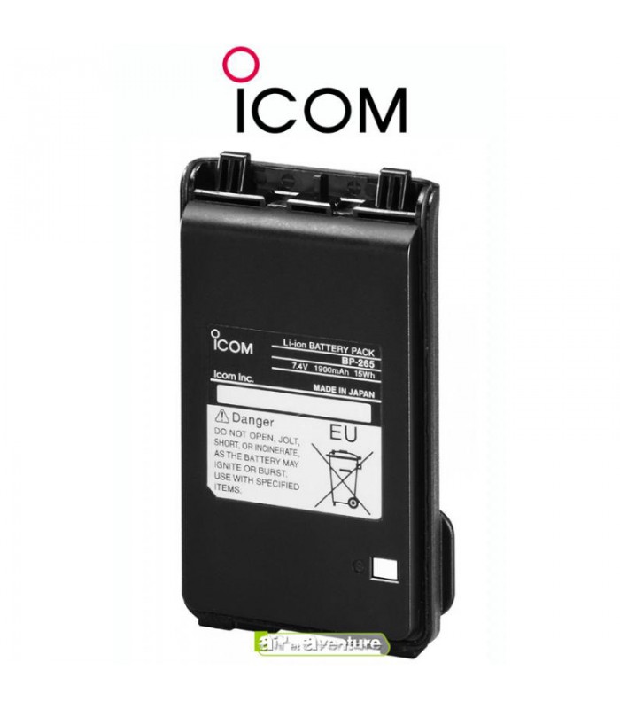 Akku Li-Ion-Akku 7,4v 2000mAh für IC-V80 - BP-265 ICOM