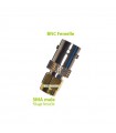 Adaptateur BNC Femelle/SMA male