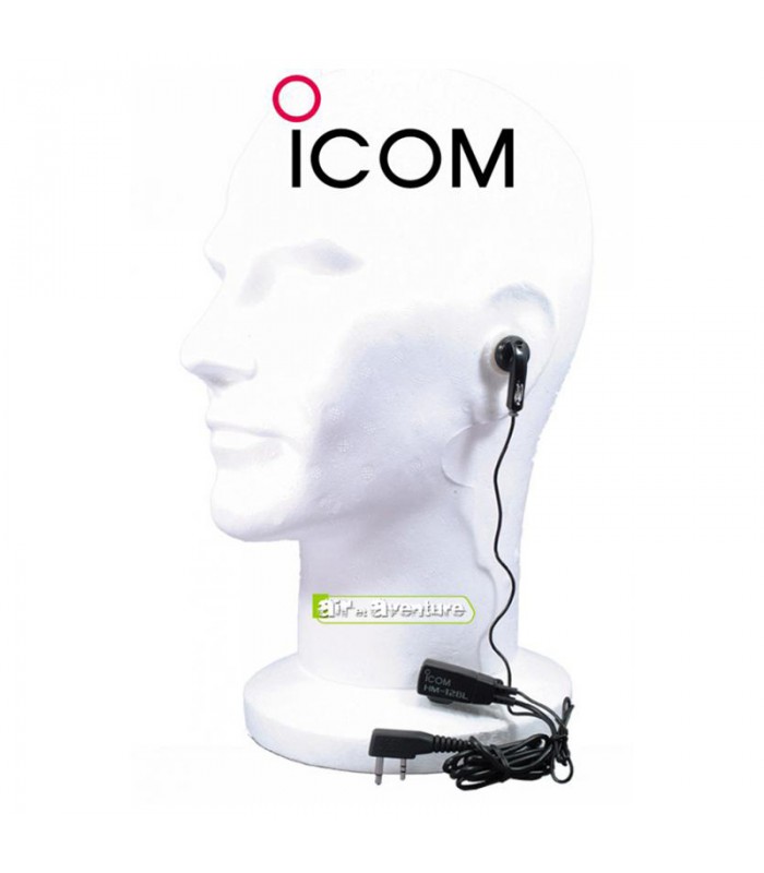 Oreillette avec microphone et PTT déportés HM-128L ICOM