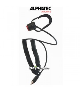 Bouton Alternat Spiralé avec Velcro Alphatec - ASV