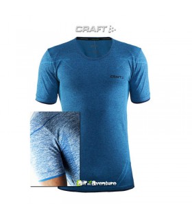 Craft Be Active Comfort Manches Courtes Bleu