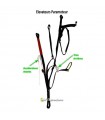 Generic Paramotor Risers with Trims and/or Speed-bar