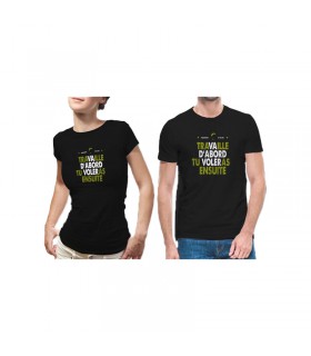 Tee Shirt Work first