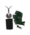 Fermeture Eclair Injectée Nylon Noir 10mm