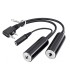 Flugzeug-Kopfhörer-Adapter OPC2379 - - - - - - - - - - - ICOM
