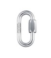 Oval Inox 3 mm quick link