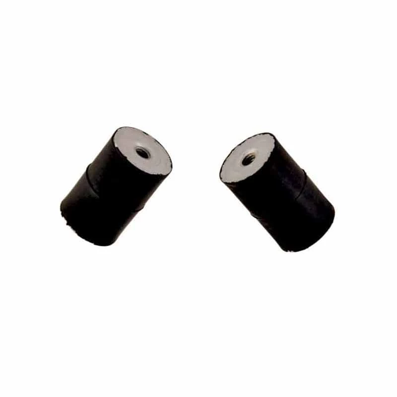 M11 - Paire de Silent bloc moteur 25x25 mm Filetage Ø 6 - Accessoires  Miniplane