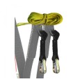 Set of 2 Dudek Pulleys with Straps and Halyards
