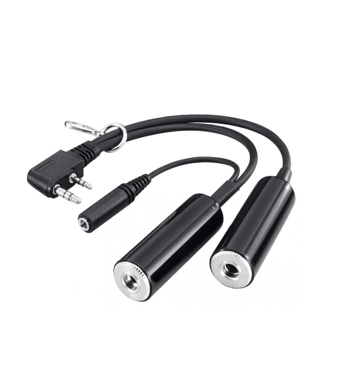 Adapter headset aircraft opc499 icom radio