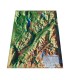 carte en relief 3D map de la région Belledonne Chartreuse Bauges