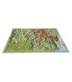 Relief map of Alpes de Haute Provence 3DMap