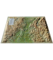 Carte en Relief de Drôme Ardèche 3DMap