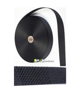 Mètre de Sangle Polyester Noire