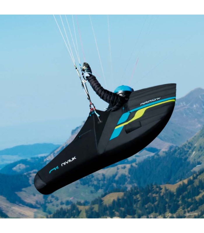 Kokon-Gurtzeug Arrow niviuk im Flug