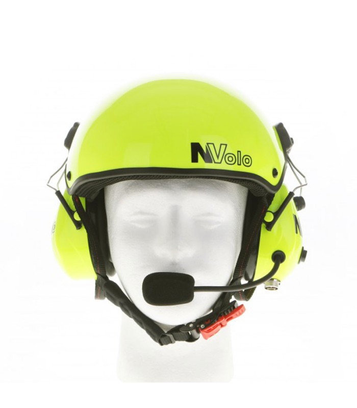 Motorschirmhelm N.Volo Lack neongelb