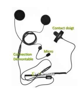 Earcom Micro-écouteur Mains libres HS PRO-S - Icom