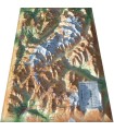 Carte en Relief du Massif du Mont-Blanc 3DMap