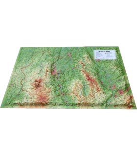 flat map 3d dome puy