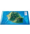 Carte en Relief de la Réunion 3DMap