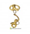 Brass wide link for Speed-bar