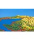 Reliefkarte von Jura und Genfersee 3DMap