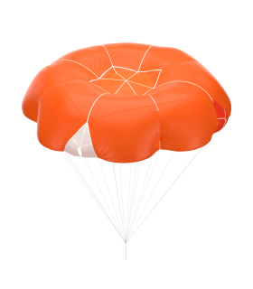 SQR Classic Companion emergency parachute