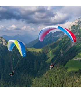 Paraglider for the Sora Evo two-seater flight of the Supair brand