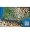 Carte en Relief de l'Occitanie 3DMap