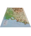 Carte en Relief les Massifs de Provence 3DMap