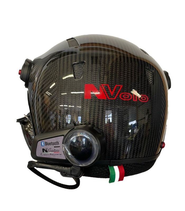 Pack Casque + Headset Paramoteur Carbone V2 NVolo