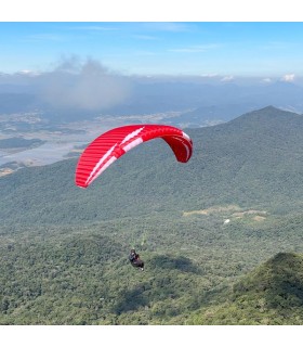 Prymus 6 paraglider in action red of the brand Sol