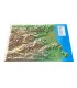 Map in Relief of the Pyrenees-Orientales 3DMap