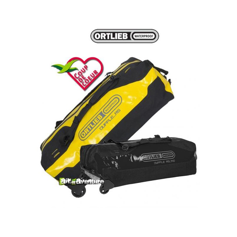 Sac de Voyage étanche Ortlieb Duffle RS avec système de roulettes