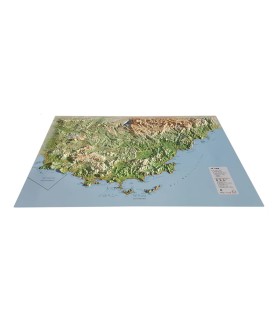 Carte en Relief Le Var 3DMap