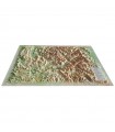 Carte en Relief des Hautes Alpes 3D Map