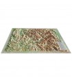 Reliefkarte von Hautes Alpes 3D Map