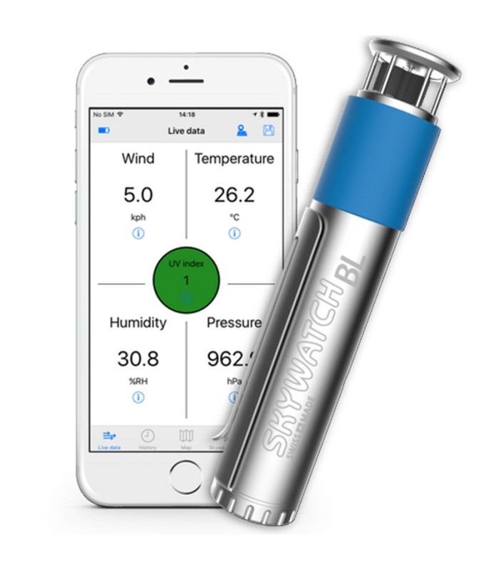 Wetterstation für Smartphones Skywatch BL 500