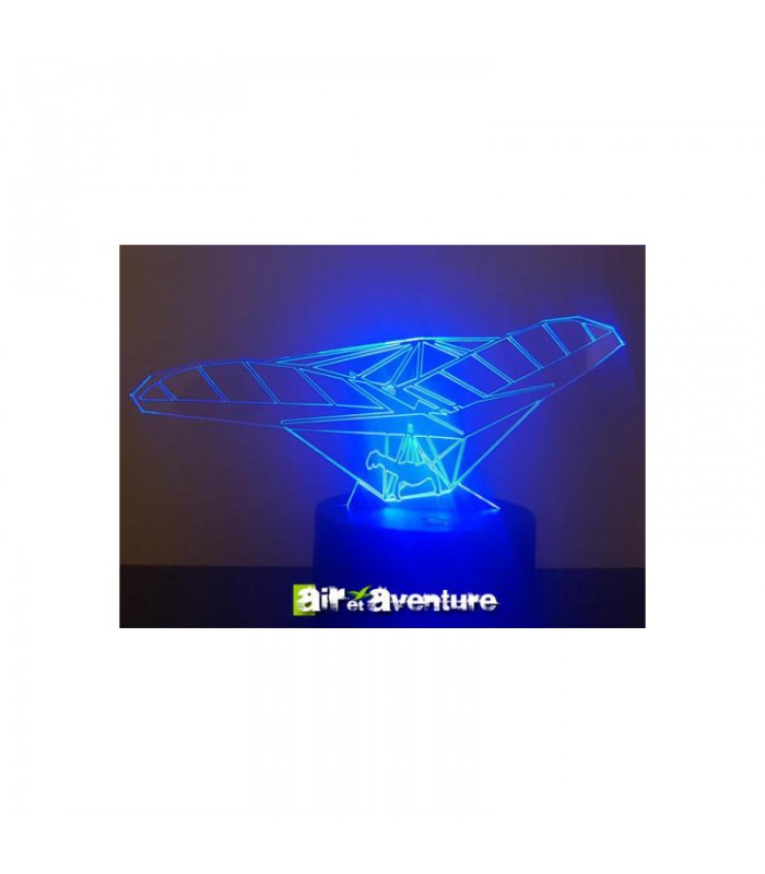 Decorative lamp 3D Deltaplane