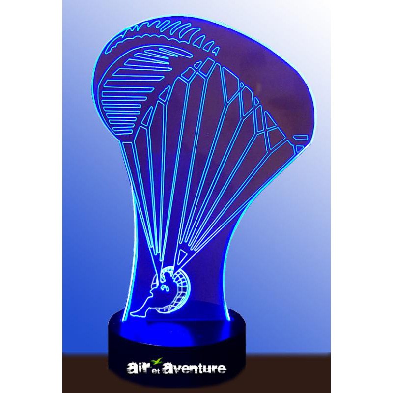 Lampe Décorative 3D Paramoteur - Idées Cadeaux