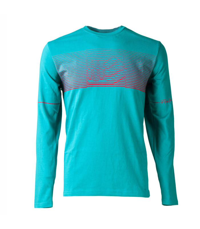 T-Shirt Waves de face GIN