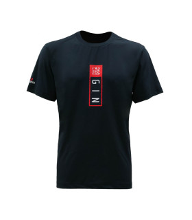 T-shirt Label de face de la marque GIN