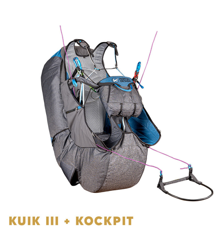 Modulares, umkehrbares Kuik III Kortel-Gurtzeug