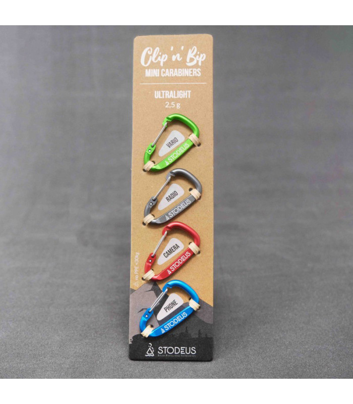 Clip'n'Bip mini carabiners Stodeus