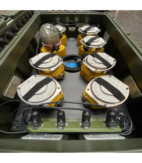 Balises encastrées pour Hélistation Deltabox