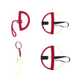 Emergency handle for Kortel harnesses