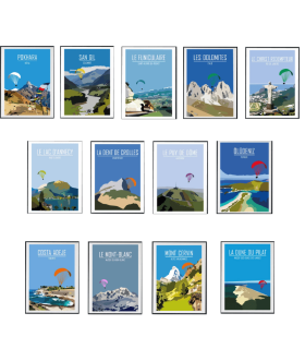 Affiches graphiques - Air et Aventure