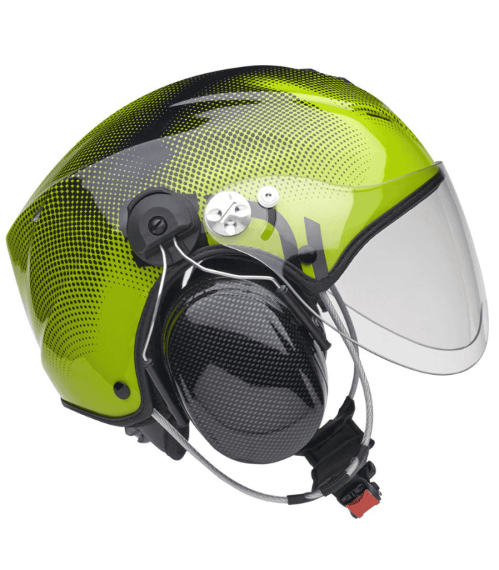 Solar-X Icaro microlight and paramotor helmet